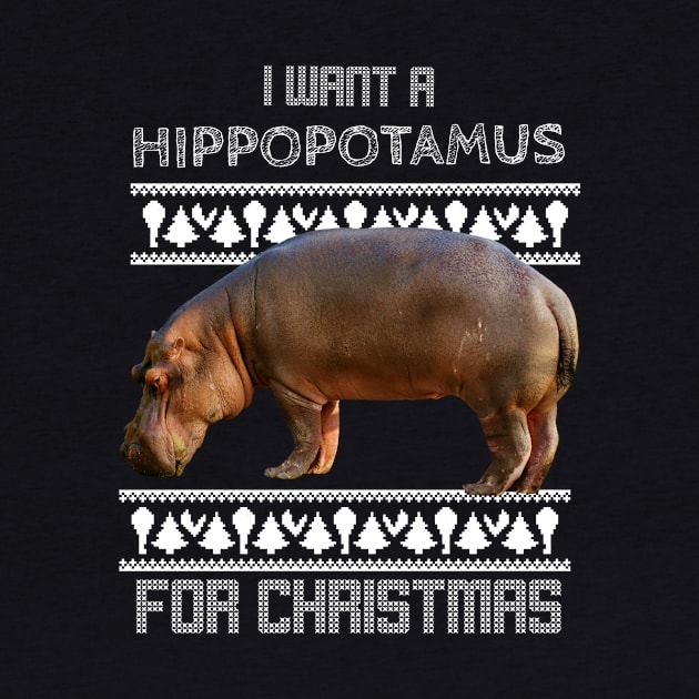 I want a hippopotamus for Christmas ! I want a hippo ! by AmongOtherThngs